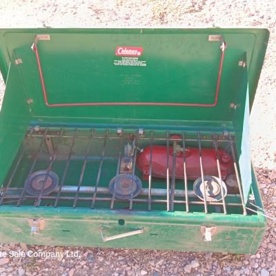 Gas Coleman camp stove
