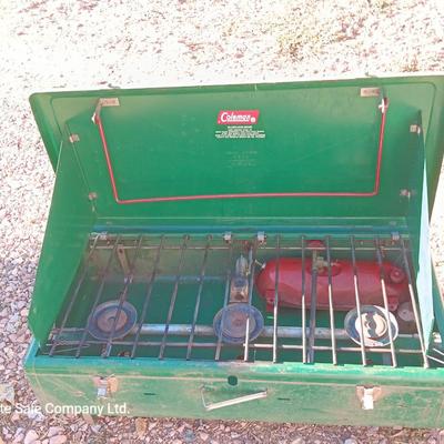 Gas Coleman camp stove