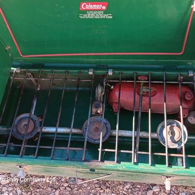 Gas Coleman camp stove