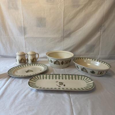 Collection of Pfaltzgraff Naturewood Serving Pieces & More (K-KL)
