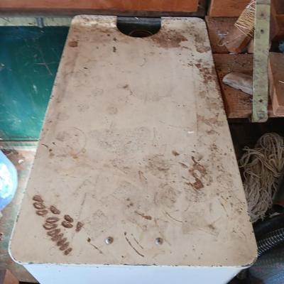 Antique Metal / tin water reservoir