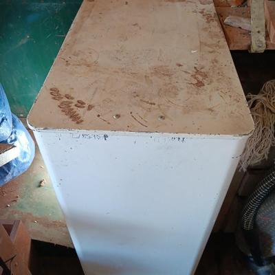 Antique Metal / tin water reservoir