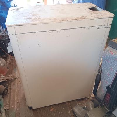 Antique Metal / tin water reservoir