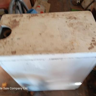 Antique Metal / tin water reservoir
