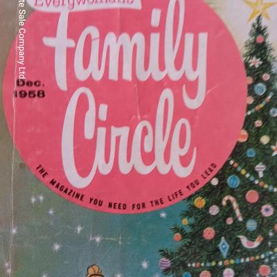 Collection of 1950's & 60's Magazines Christmas time Family Circle Good housekeeping