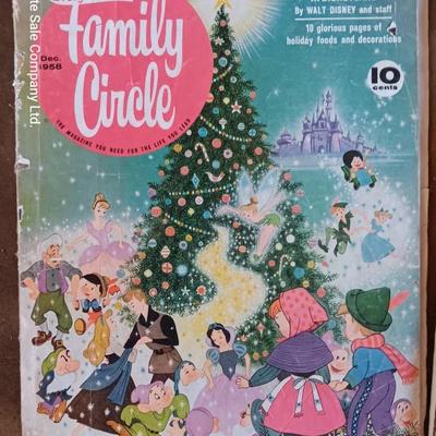 Collection of 1950's & 60's Magazines Christmas time Family Circle Good housekeeping