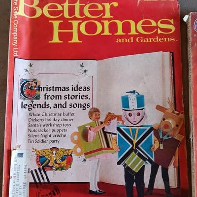 Collection of 1950's & 60's Magazines Christmas time Family Circle Good housekeeping