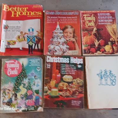Collection of 1950's & 60's Magazines Christmas time Family Circle Good housekeeping