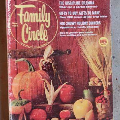 Collection of 1950's & 60's Magazines Christmas time Family Circle Good housekeeping
