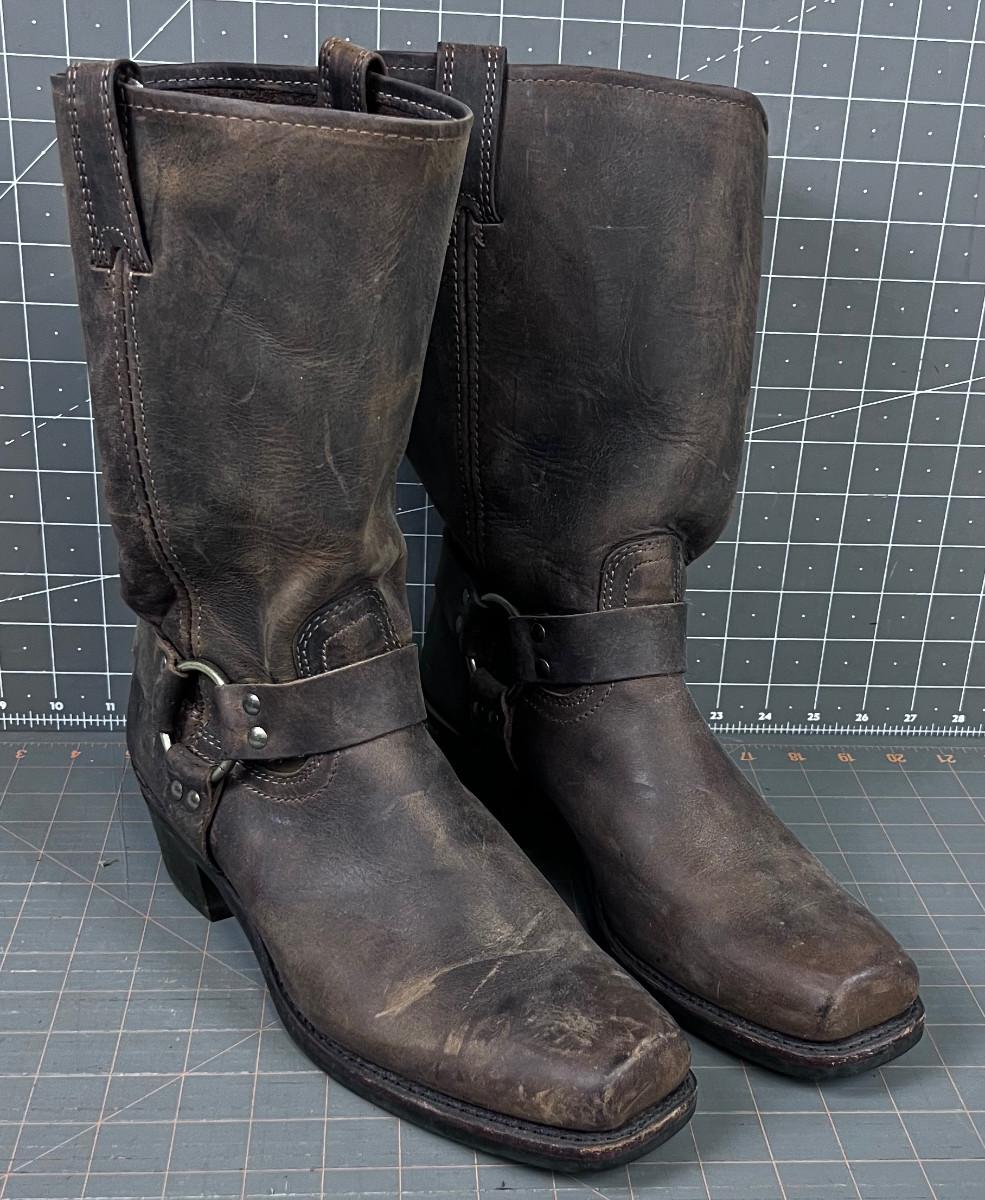 frye button boots