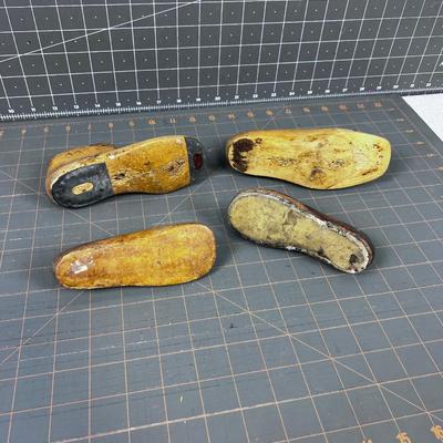 4 Childs Size SHOE Forms