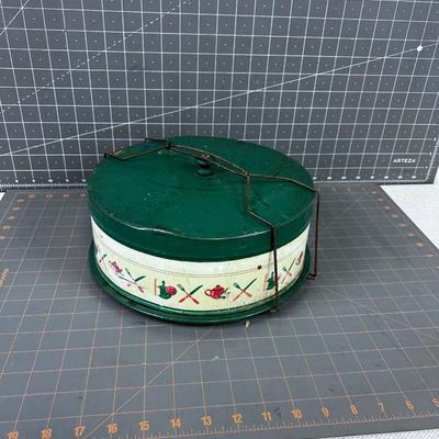 Antique Cake Pan TIN 