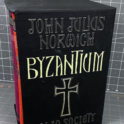 3 Volume Set of John Julius Norwich BYZANTIUM Folio Society