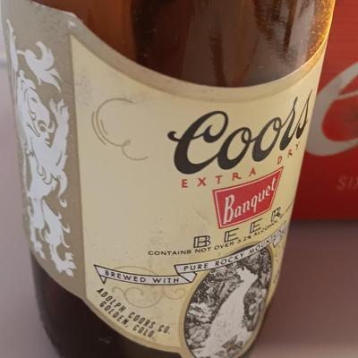 Antique Anheuser Busch and Otto Frey cork screws with Coors glass bottles and booklet