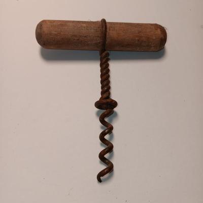 Antique Anheuser Busch and Otto Frey cork screws with Coors glass bottles and booklet