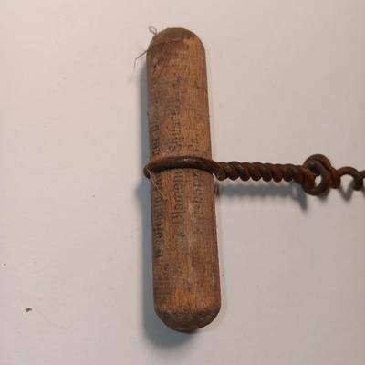 Antique Anheuser Busch and Otto Frey cork screws with Coors glass bottles and booklet