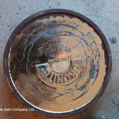 Vintage metal chemical tins - first aid kit - kester solder - and others