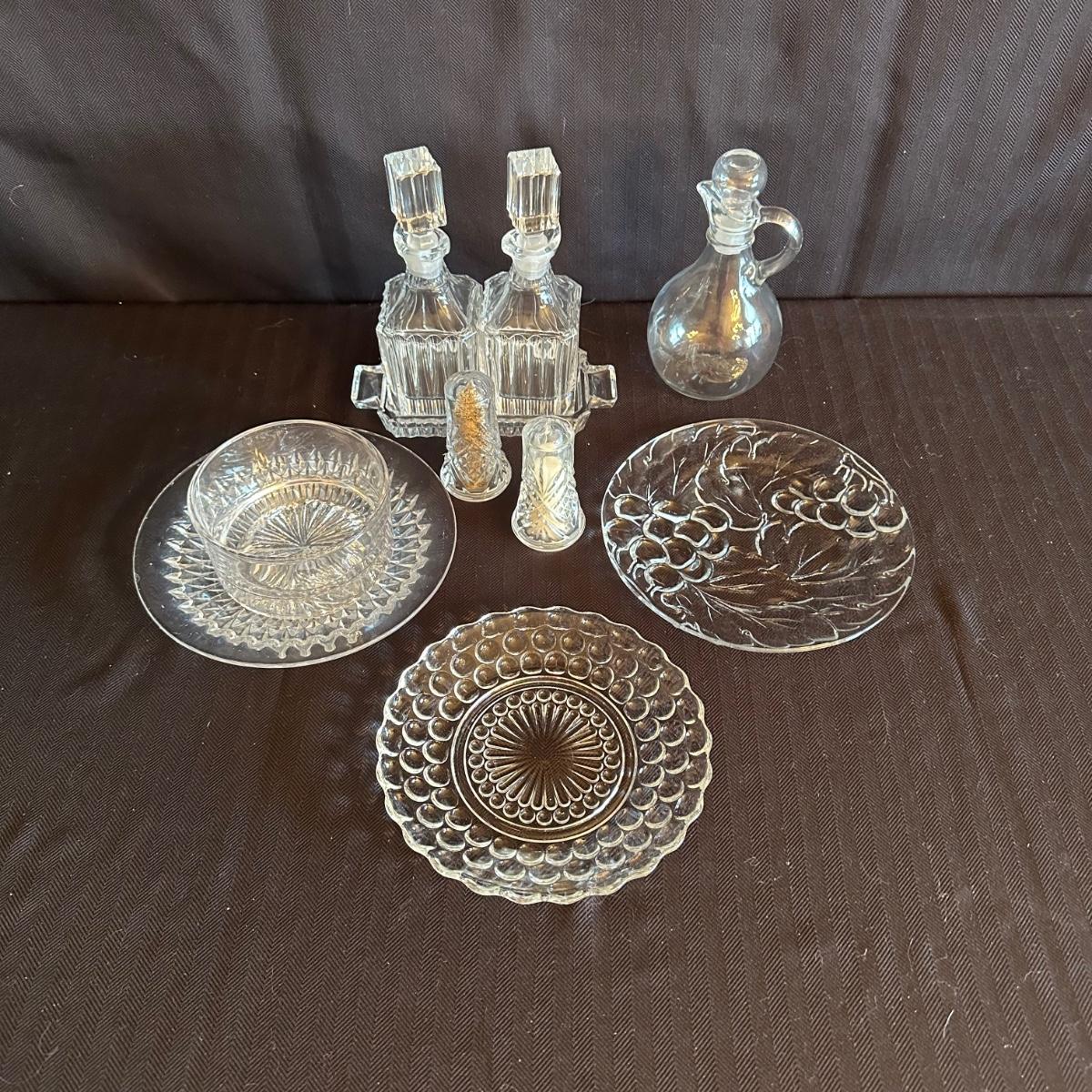 Glass Serving Plates & More (KKL)