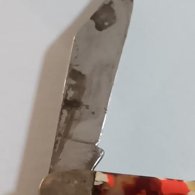 Collection of small collectible items - Vintage Kent knife - coors ashtray - and more trinkets