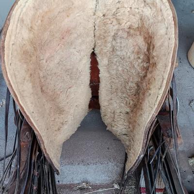 Buck Steiner Western Saddle with breast collar