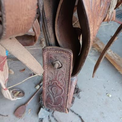Buck Steiner Western Saddle with breast collar
