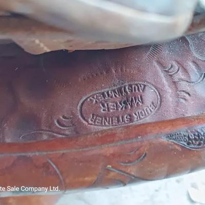 Buck Steiner Western Saddle with breast collar
