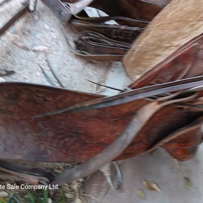 Buck Steiner Western Saddle with breast collar