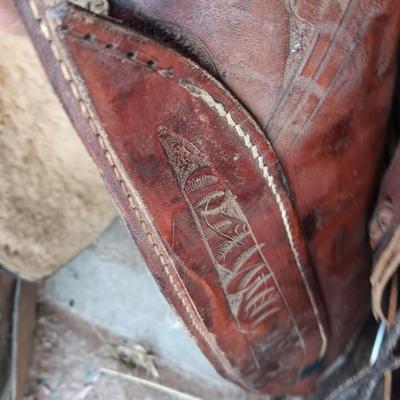 Antique Child's Saddle / Pony saddle
