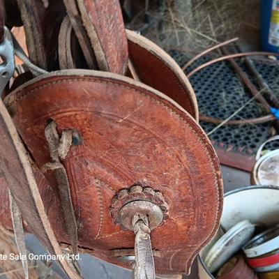 Antique Child's Saddle / Pony saddle