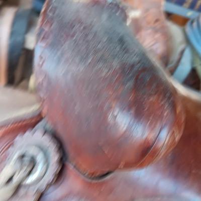 Antique Child's Saddle / Pony saddle