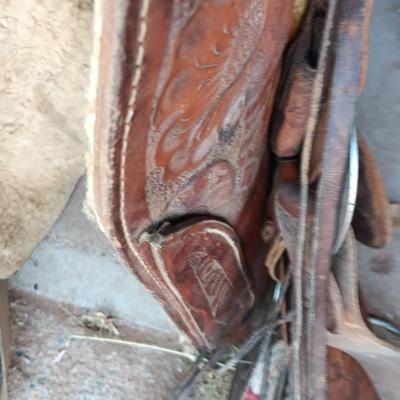 Antique Child's Saddle / Pony saddle