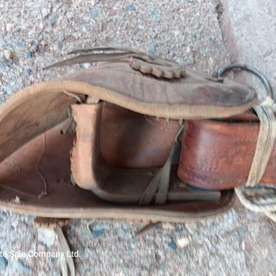 Antique Child's Saddle / Pony saddle