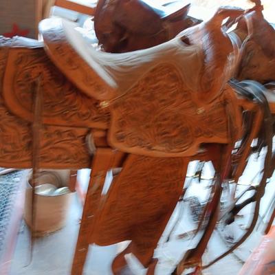 Nice Vintage western saddle