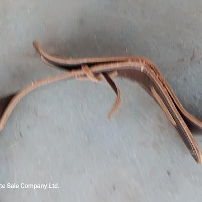 Leather Western Chaps