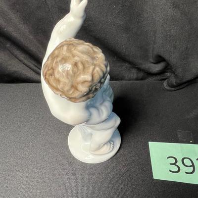 Herend Pottery Risque figure, Yee-haw!