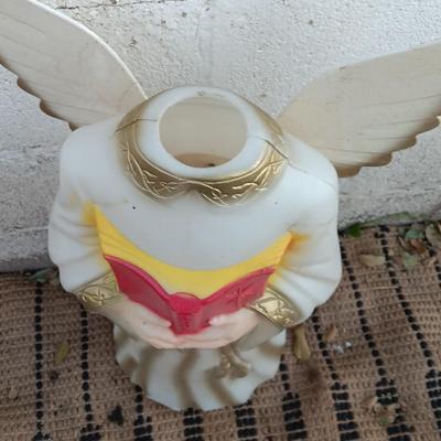 Vintage Empire Blow Mold Angel Choir Hymn girl
