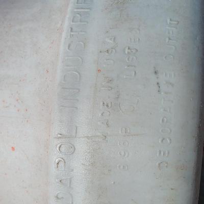 Vintage NOEL candle Blow Mold Dapol Industries