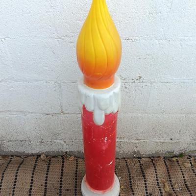Vintage NOEL candle Blow Mold Dapol Industries
