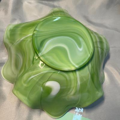 Westmoreland Slag Glass Bowl