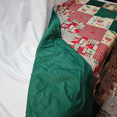 Large Collection of Christmas Pillows, Rugs, Mats, Quilts & More  (S1-JS)