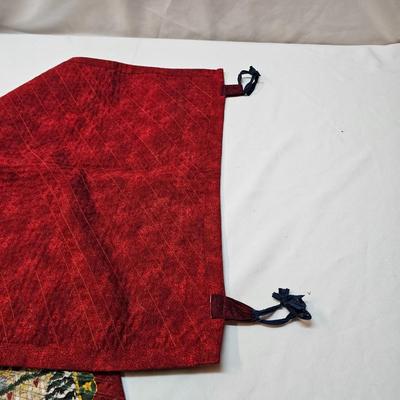 Large Collection of Christmas Pillows, Rugs, Mats, Quilts & More  (S1-JS)