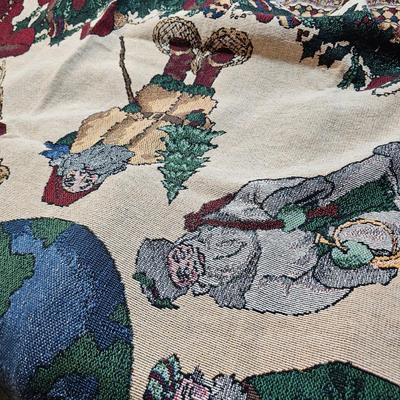 Large Collection of Christmas Pillows, Rugs, Mats, Quilts & More  (S1-JS)