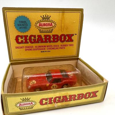 1967 Aurora Cigarbox Diecast  Cars