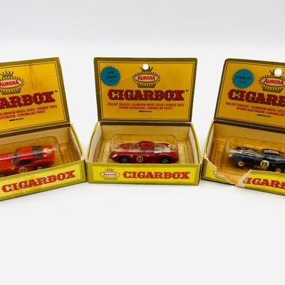 1967 Aurora Cigarbox Diecast  Cars