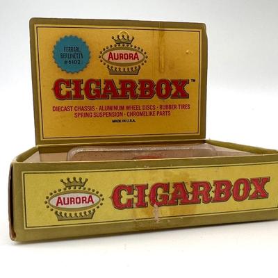 1967 Aurora Cigarbox Diecast  Cars