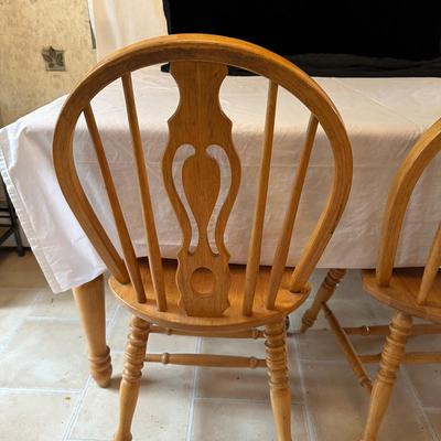 Solid Wood Table & Chairs (K-KL)