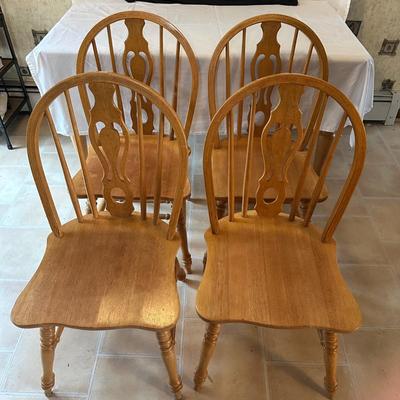 Solid Wood Table & Chairs (K-KL)