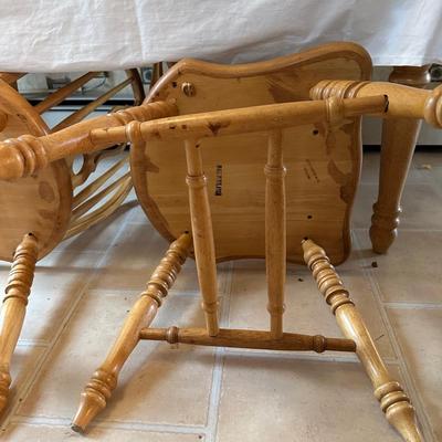 Solid Wood Table & Chairs (K-KL)