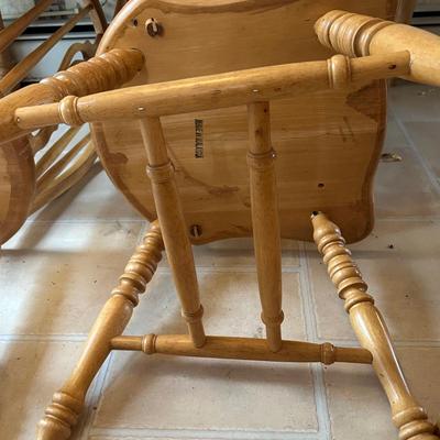 Solid Wood Table & Chairs (K-KL)