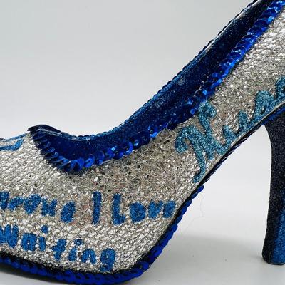 TEAM GLEASON Krewe of Muses Parade Stiletto